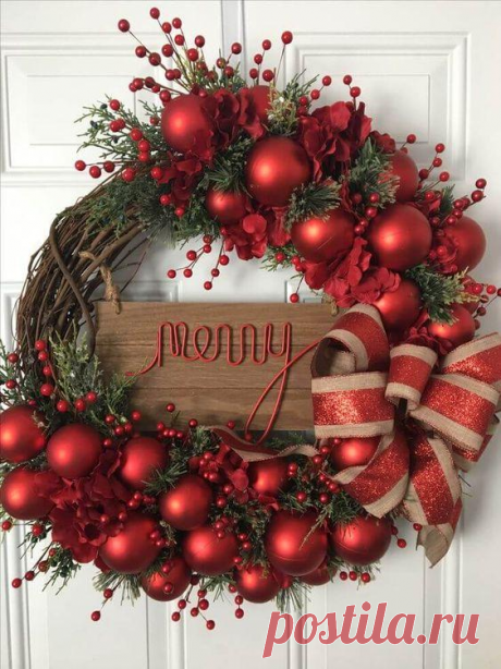 como hacer coronas de navidad para la puerta - Búsqueda de Google