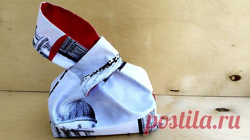 Двухсторонняя Сумка-узелок в японском стиле Мастер-класс | Любовь Рулевская | Дзен