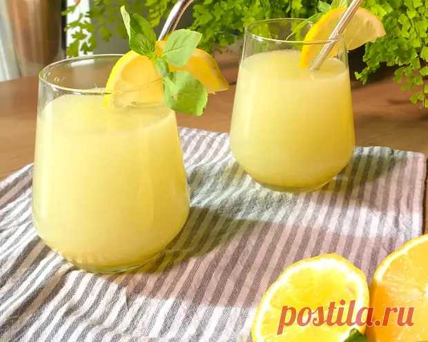 Как приготовить идеальный лимонный лимонад 🍋 Простой пошаговый рецепт - Будет вкусно - Медиаплатформа МирТесен