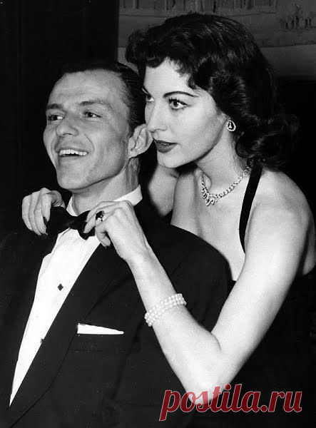 Frank Sinatra and Ava Gardner. Tumblr