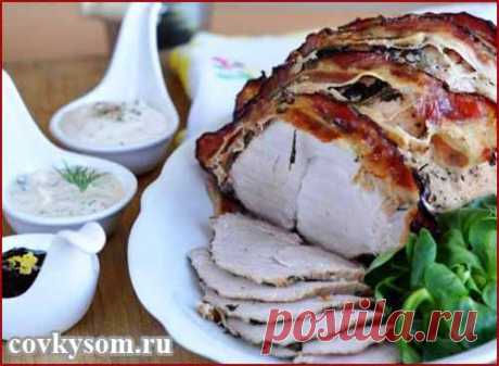 Свиной окорок в духовке | Со вкусом