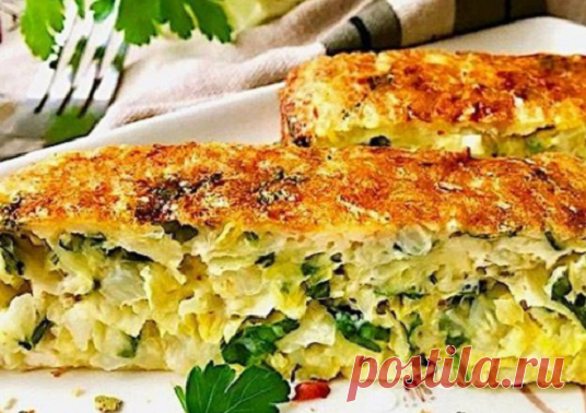 Ленивый капустник - идеальный сезонный пирог | Вкусные рецепты | Яндекс Дзен