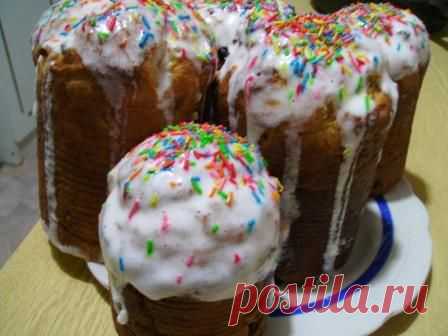 рецепт пасхального кулича | Готовить быстро