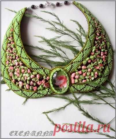 (92) Английский сад. | Beaded collars