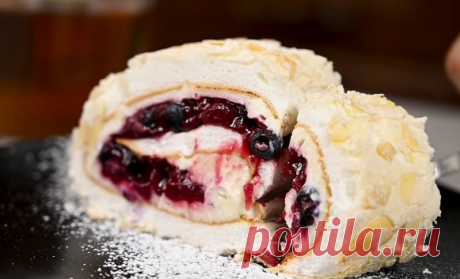 Считала меренговый рулет блюдом высокой кухни, а супруг играючи за час приготовил, делюсь точным до грамма рецептом »