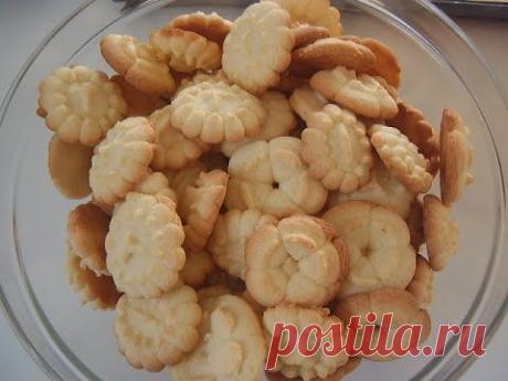 Домашнее миндальное печенье