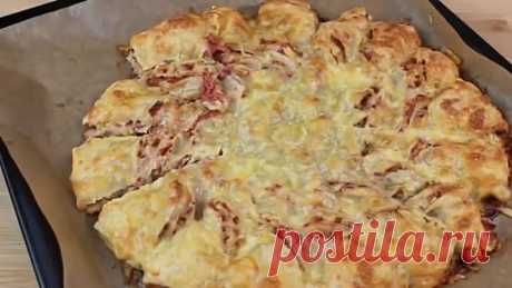 Слишком вкусная ЗАКУСКА! Проще,чем ПИЦЦА,а так ВКУСНО!