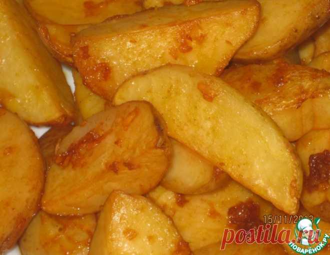 Картофель по-деревенски, запеченный в духовке