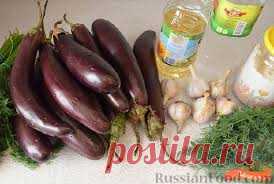 Баклажаны маринованные в банках