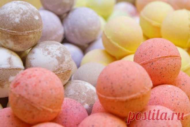 Бомбочки для ванны своими руками