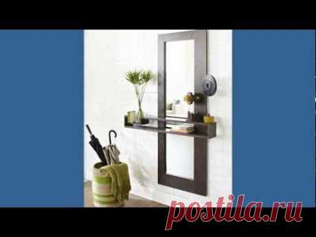 ▶ How to Make a Mirror Frame and Shelf - YouTube