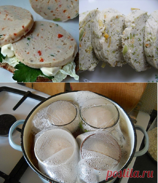 Для ценителей домашней кухни;)) Вареная колбаса в кружке — Вкусные рецепты
