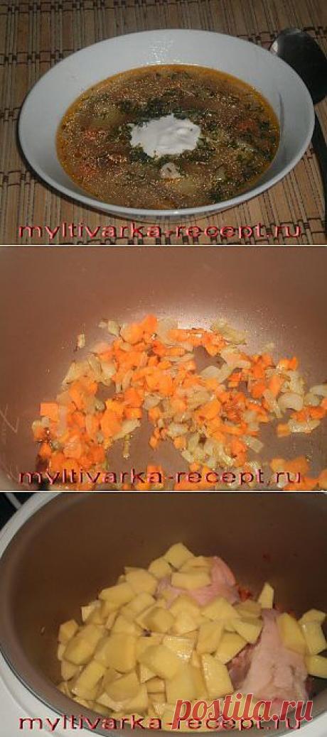 Как приготовить вкусный рассольник с рисом в мультиварке | Готовим в мультиварке