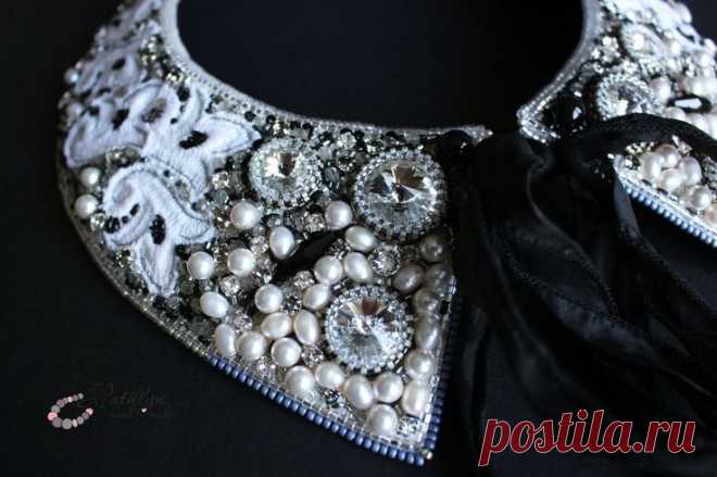 (87) f3375e2537294a26c4b51cfff70j--ukrasheniya-vyshityj-biserom-vorotnichok.jpg (1024×683) | Beaded collars
