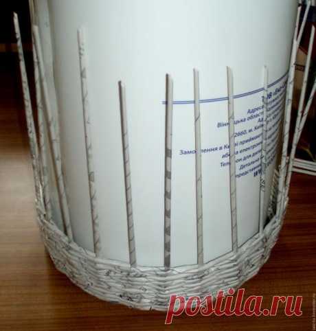 Плетём короб с крышкой