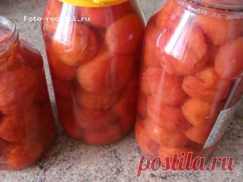 Консервированные помидоры "Голыши".