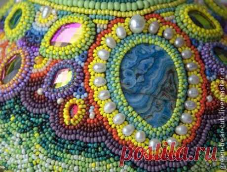 (92) Колье, бусы ручной работы. Ярмарка Мастеров - ручная работа Травень.. Handmade. | Beaded collars