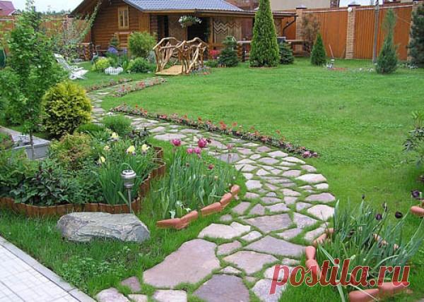 Оформляем дорожки в саду &#8212; Чудеса