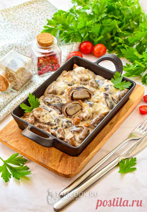 Фрикасе с грибами — рецепт с фото пошагово