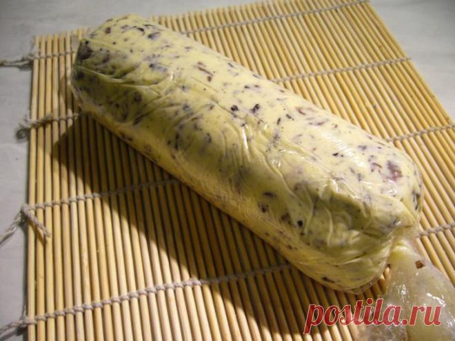 Рецепт - Грибное масло