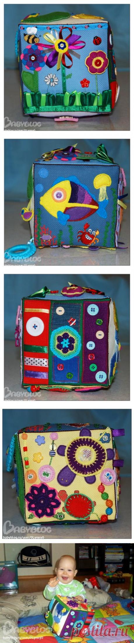 А вот и наш кубик-развивашка!