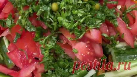 Очень вкусный летний салат с говядиной