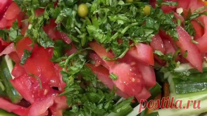Очень вкусный летний салат с говядиной