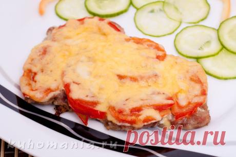 Свинина под сыром запеченная в духовке | Вкус жизни