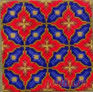 Вышивка Bargello