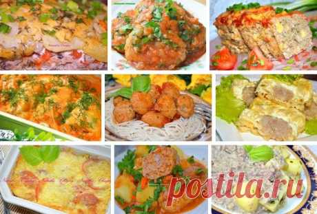 Подборка вкусных вторых блюд.