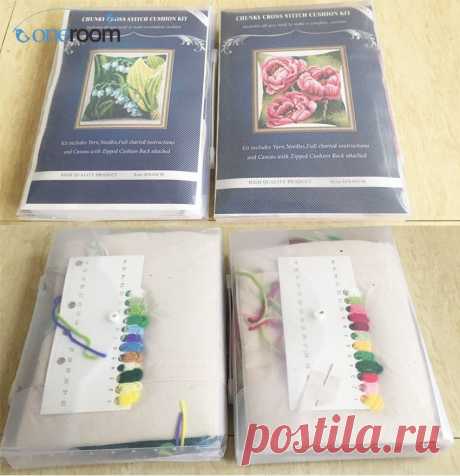 Животные 9 стиль вышивки крестом подушка коврик DIY Craft Гобеленовая наволочка 42 см на 42 см рукоделие крючком подушки вышивка купить на AliExpress