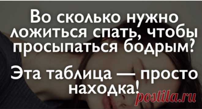 Во сколько нужно ложиться спать, чтобы просыпаться бодрым
  Каждому знакомо чувство, когда ненавистный будильник вырывает вас из сладкого сна на самом интересном моменте… Вы долго не можете прийти в себя, понять, где вы, и весь день чувствуете себя разбитым. Но, к счастью, есть способ всегда просыпаться легко. Как известно, во время сна у человека чередуются две основных фазы сна: быстрая и медленная. […]
Читай дальше на сайте. Жми подробнее ➡