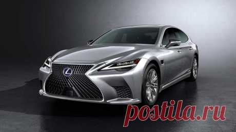 Обновленный седан Lexus LS 2021