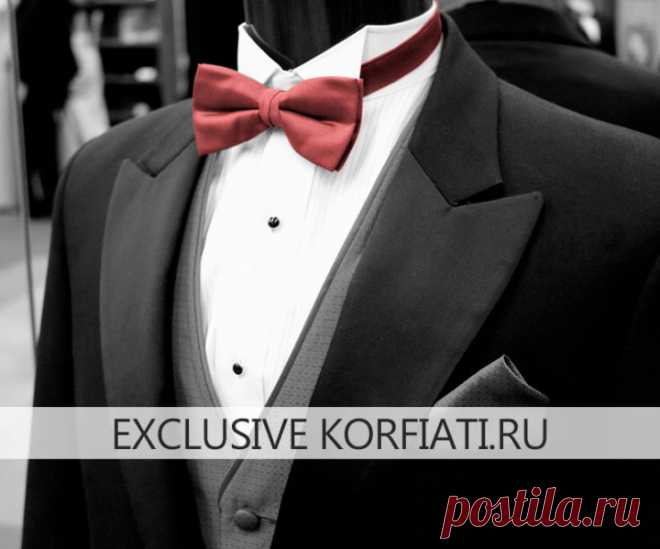 Выкройки галстуков-бабочек своими руками от Анастасии Корфиати