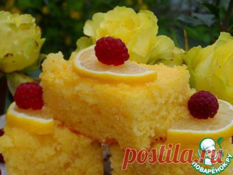 Пирожное &quot;Лимонка&quot;.