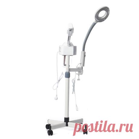 steam stand magnifier beauty lamp magnifying lighted at Banggood
