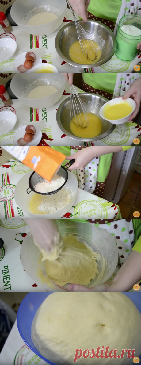 Лучшее Сдобное Дрожжевое Тесто для Сладкой Выпечки! - Семейная кухня