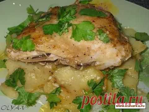 Куриные окорочка с картошкой, запеченные в "конвертиках"