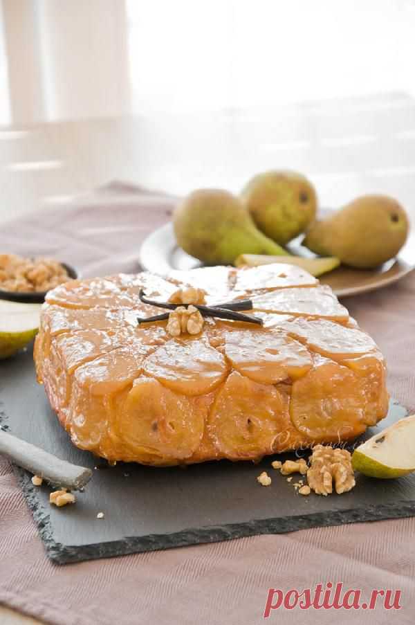 Сладкая, карамельная нежностью… Грушевый пирог — Вкусные рецепты