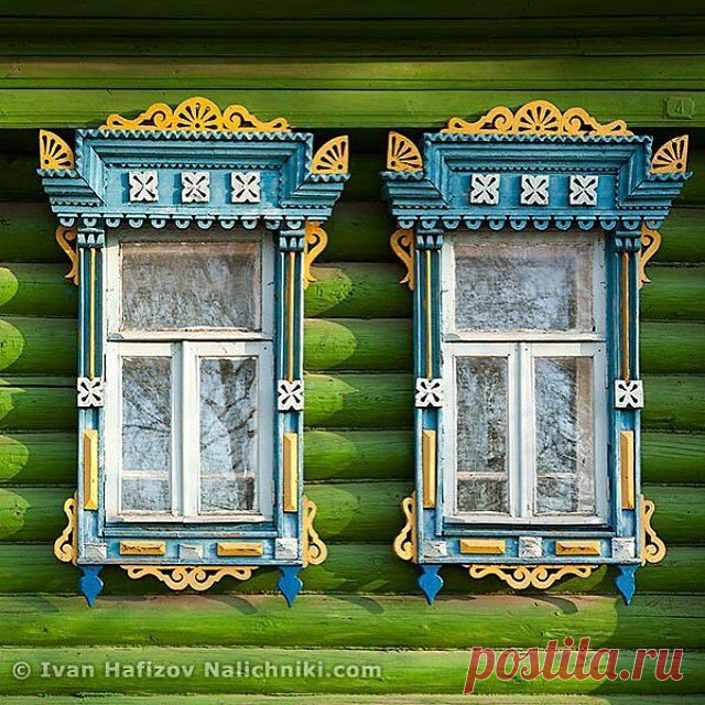 Русские наличники | Познавательно