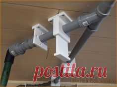 Übergang HT Rohr an Festool Schlauch mit Übergangsmuffe DN75/50 #woodworkingideas