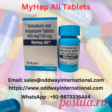 Myhep All Tablet представляет собой комбинацию двух противовирусных препаратов. Это рецептурное лекарство используется для лечения хронической инфекции, вызванной вирусом гепатита С (ВГС). Он борется с вирусами, чтобы устранить инфекци

Свяжись с нами:
WhatsApp: +91-9873336444
Электронная почта: sales@oddwayinternational.com
Веб-сайт: https://www.oddwayinternational.com/myhep-all-tablets-velpatasvir-sofosbuvir