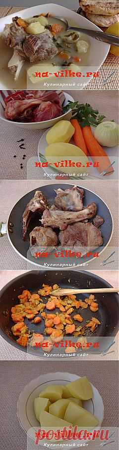 Суп из козлятины с овощами (Гида врасты) в скороварке - рецепт с фото