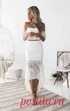 2 pieces white lace homecoming dresses, cute sweetehart high low prom party dress, bodycon dress for women
