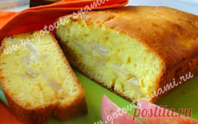 Яблочный пирог на скорую руку | Готовьте с нами