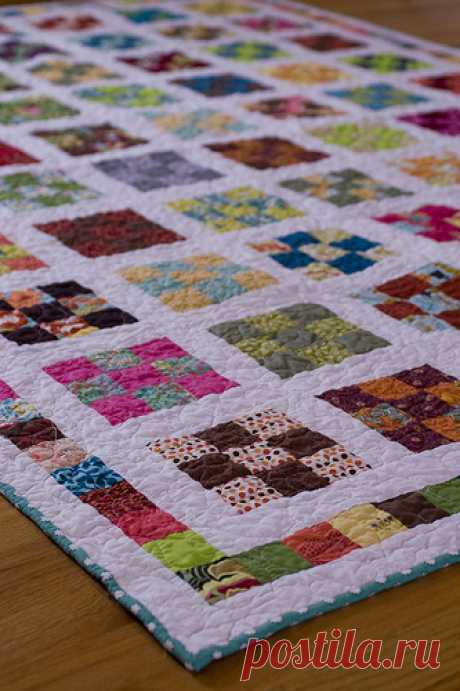 Nine Patch a Day Quilt - dontcallmebecky