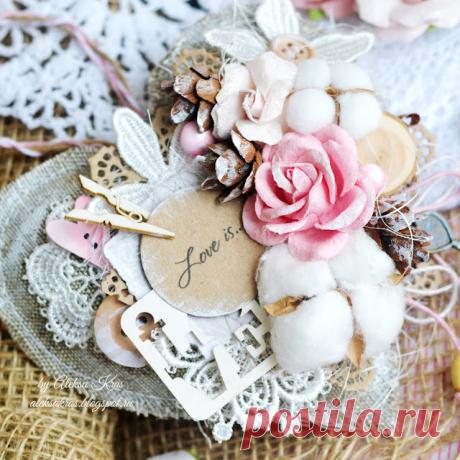 Цветы хлопка своими руками. Пошаговый МК.