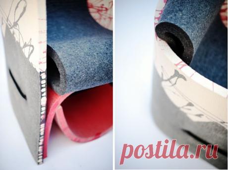 Забавные и яркие стулья из войлока | Handmadeidea