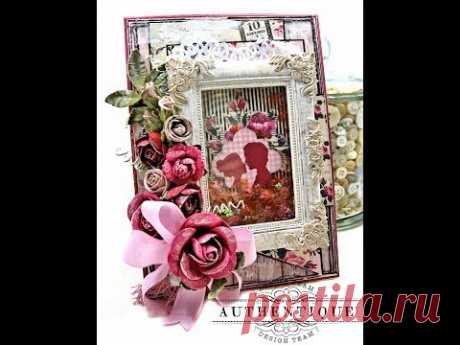 Authentique Romance Shaker Valentine Card Tutorial