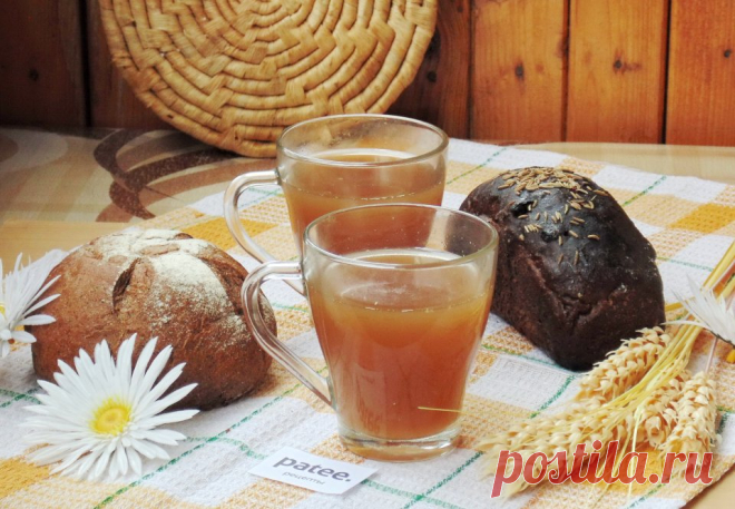 Домашний квас - замечательный, старинный напиток,